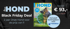Onze Hond Black Friday 2025